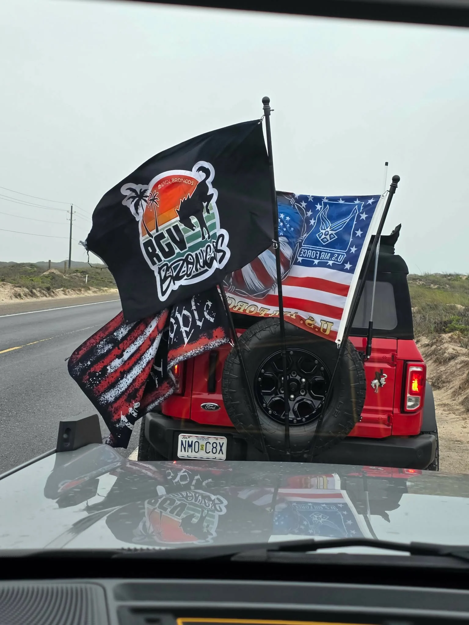 RGV Broncos gathered for an event in the Rio Grande Valley